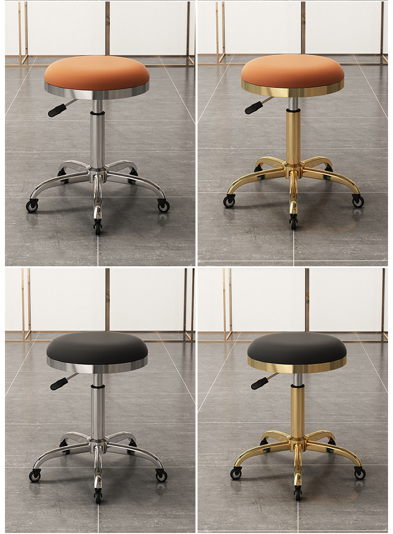 Makeup Master Beauty Salon - Big work stool lifting round stool