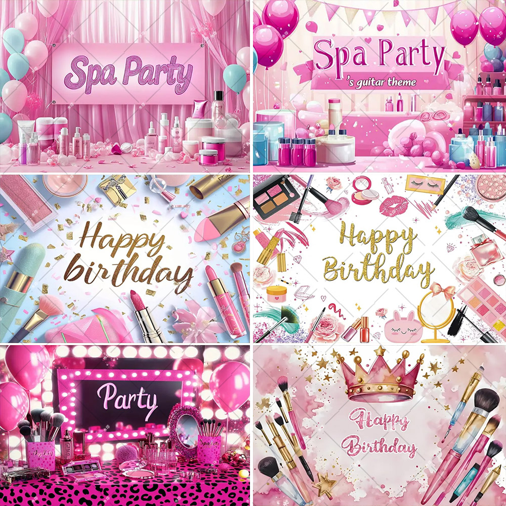 Makeup Beauty House - Pink Beauty Makeup Spa Theme Sexy