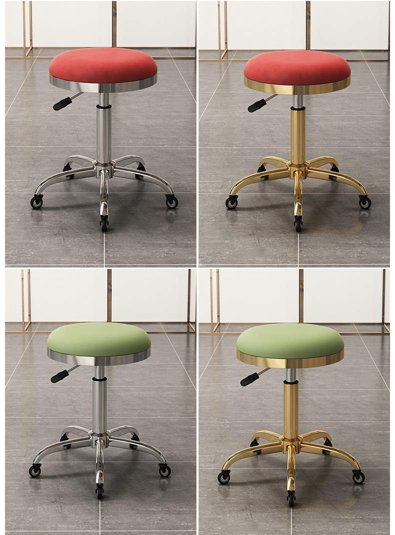 Big work stool lifting round s - Makeup Master Beauty Salon ulasan dan harga