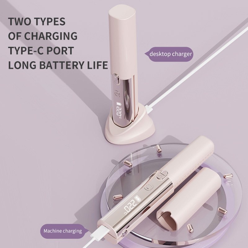 Portable Wireless Charging Str - Hair Straightener ulasan dan harga