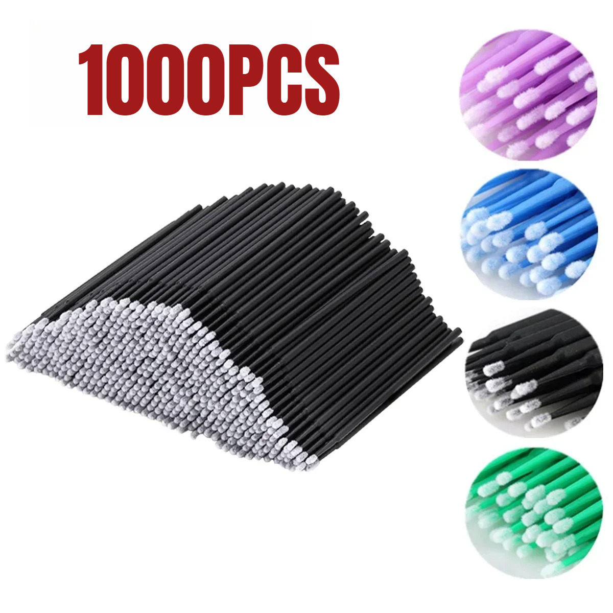 1000/500PCS Eyelash Cleaning B - Beauty Makeup Wholesale ulasan dan harga