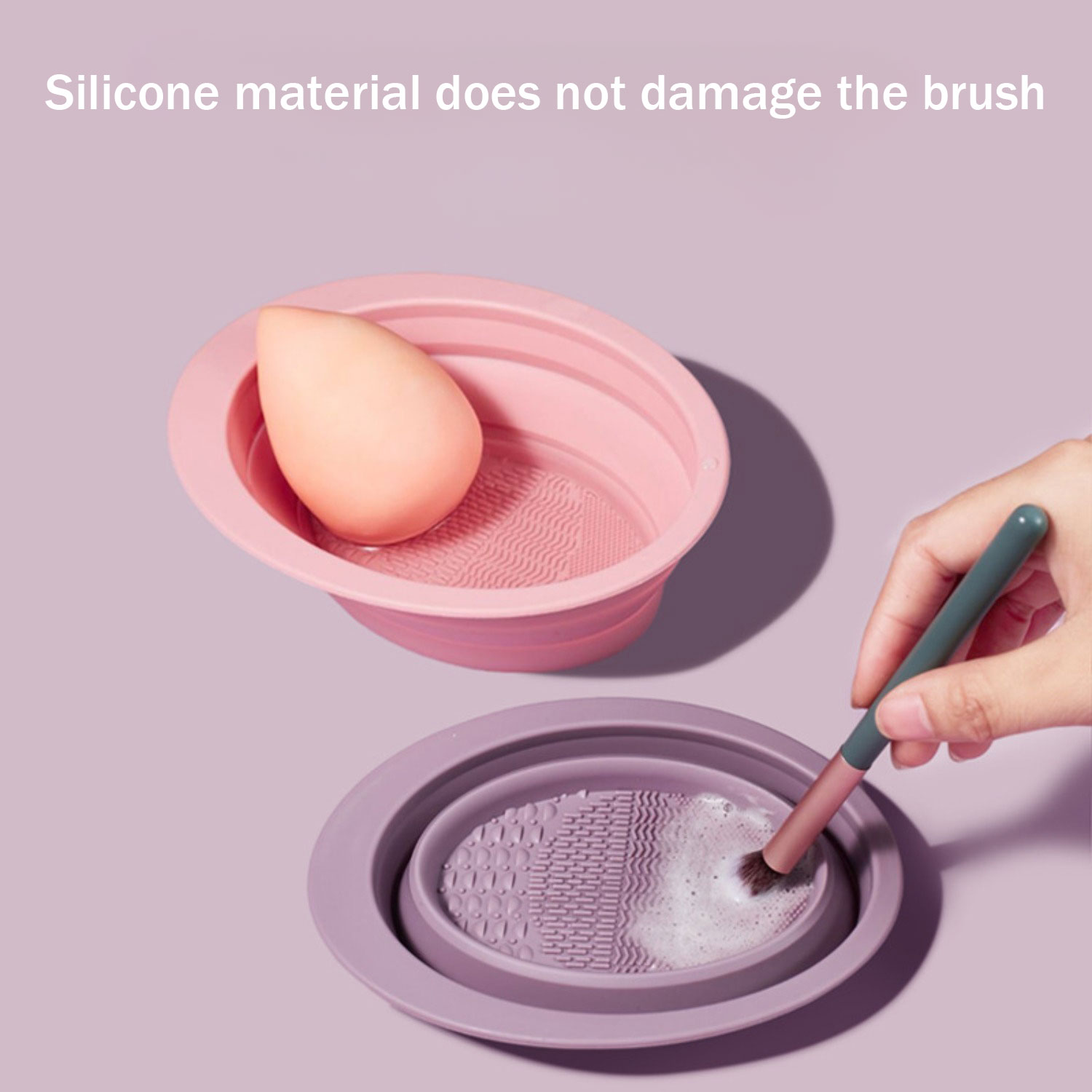 3pcs Makeup Brush Cleaning Too - Makeup Brush Set ulasan dan harga