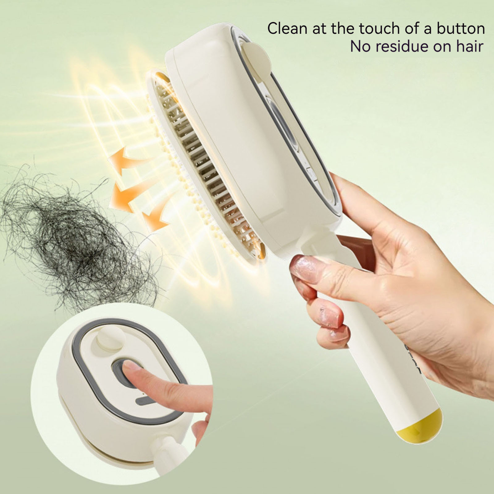 Wet Electric Hairbrush with Wa - Hair Straightener ulasan dan harga