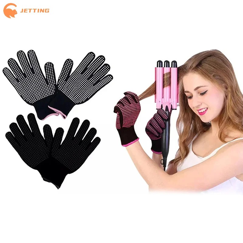 1Pcs Hair Salon Styling Gloves - Hair Straightener ulasan dan harga