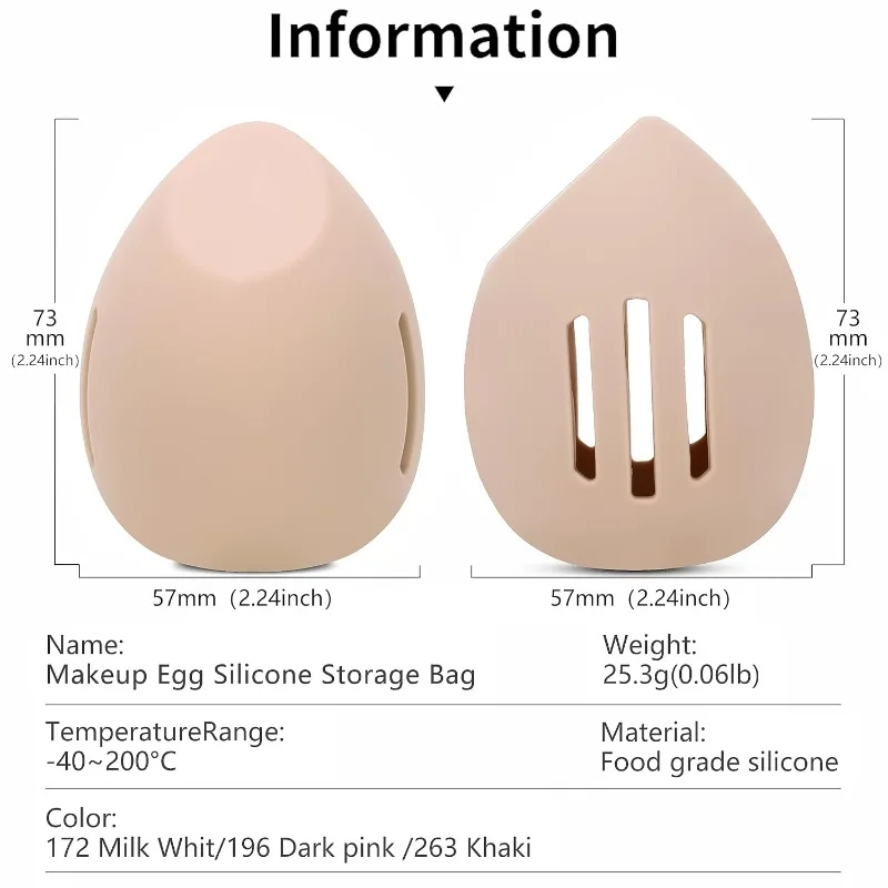 Silicone Beauty Egg Breathable - Beauty Makeup Kit ulasan dan harga