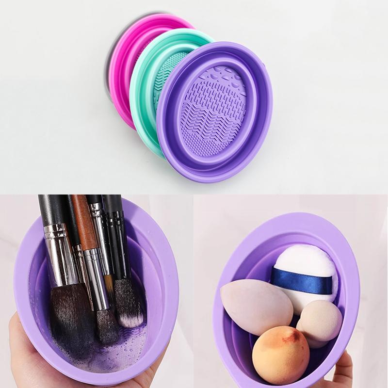 Soft Silicone Makeup Brush Cle - Beauty Makeup Wholesale ulasan dan harga