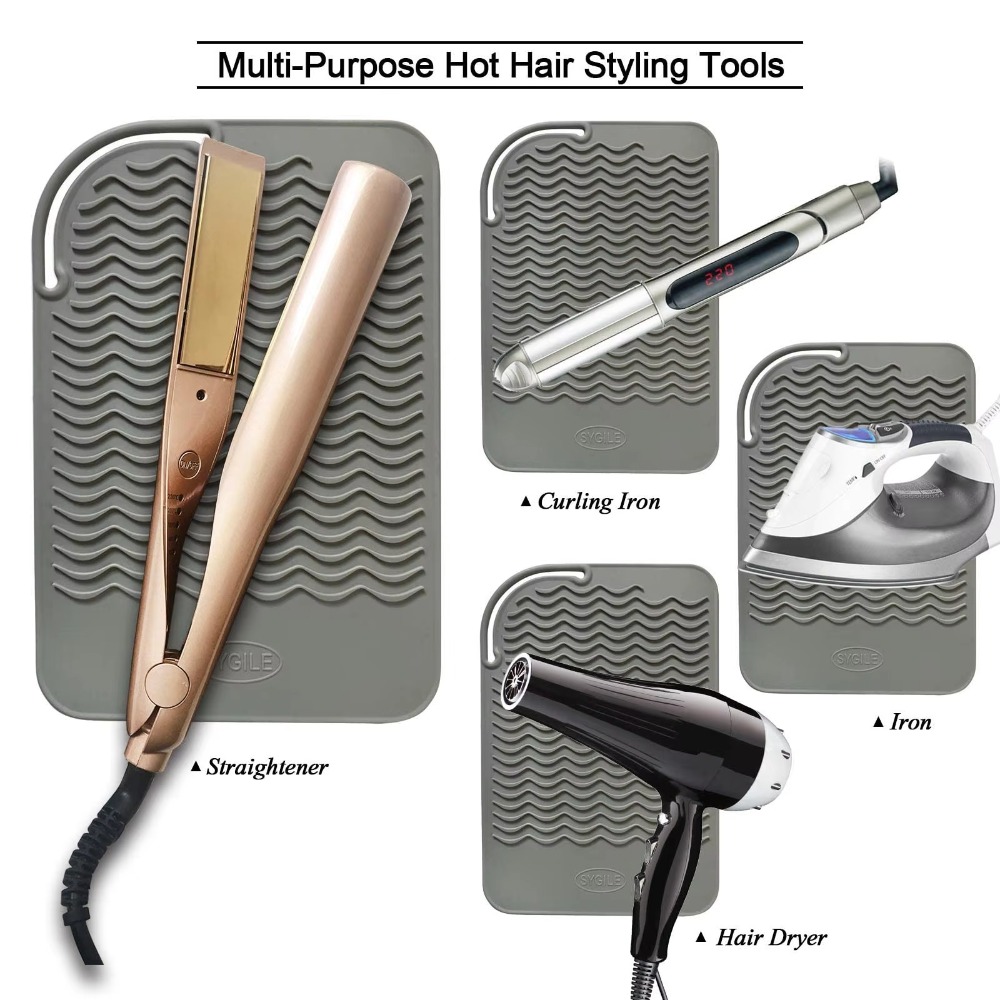 Heat Resistant Mat Straightene - Hair Straightener ulasan dan harga