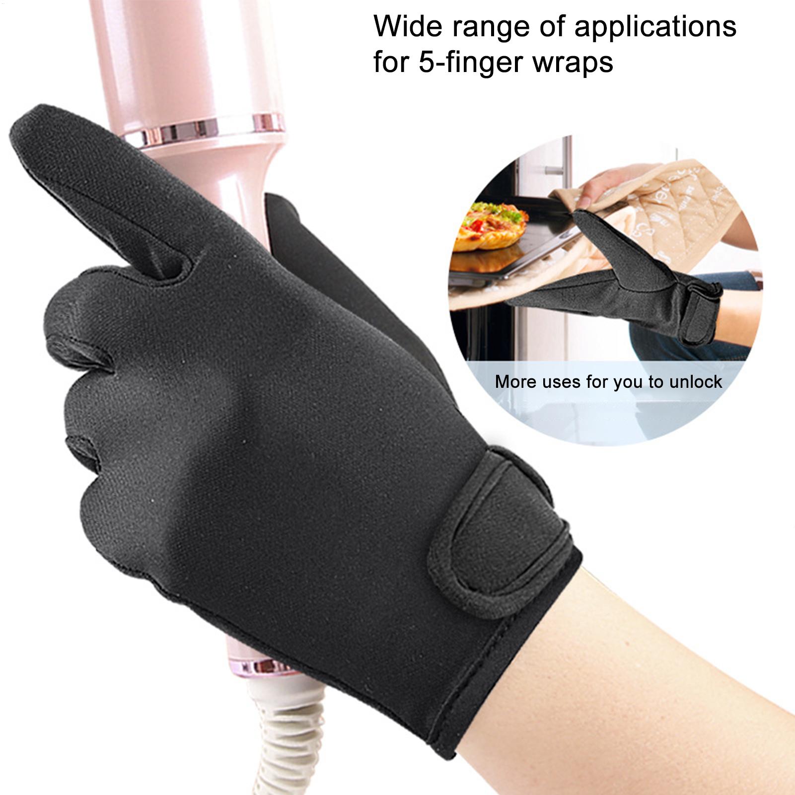 1PC Heat Resistant Finger Glov - Hair Straightener ulasan dan harga