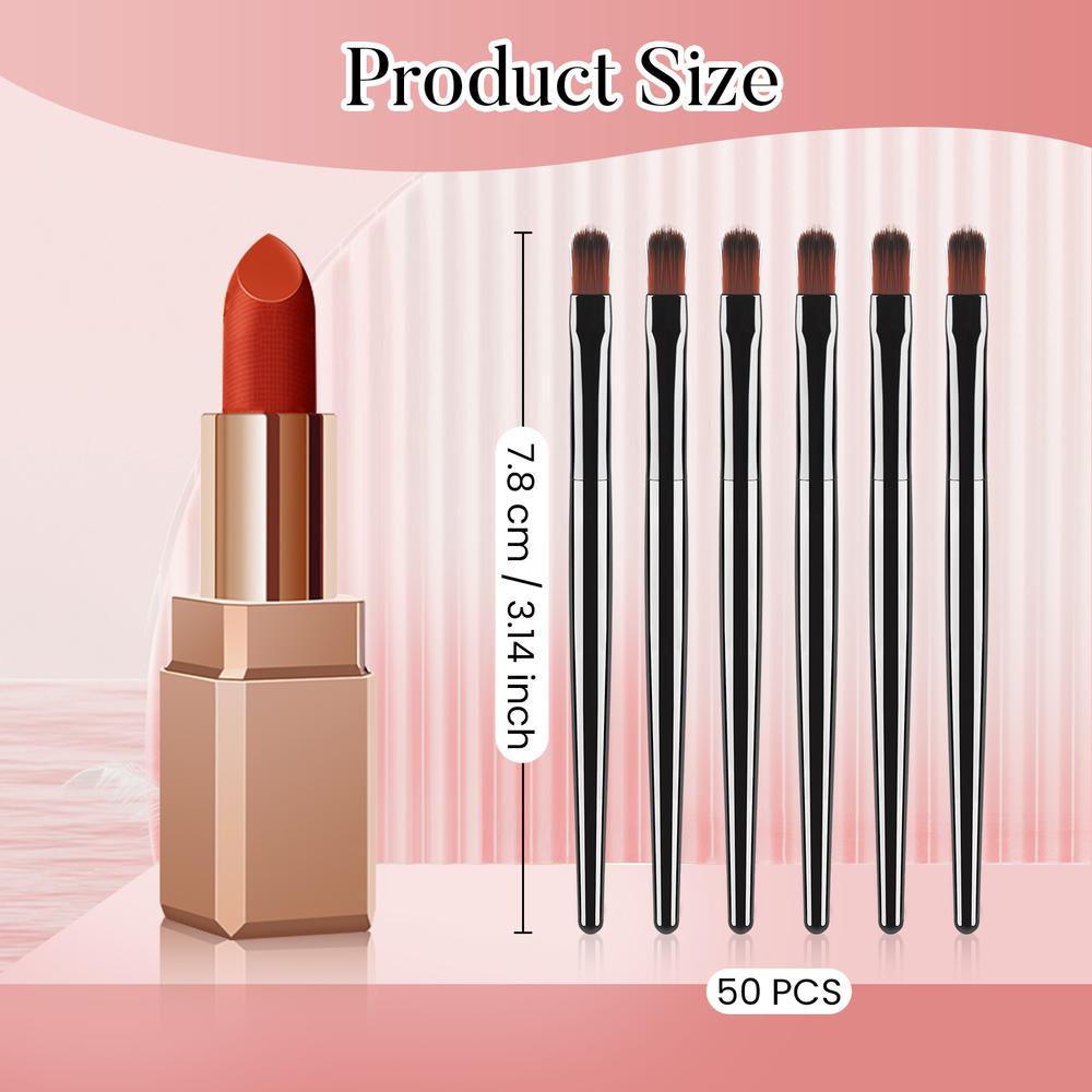 50/100pcs Disposable Lip Brush - Beauty Makeup Wholesale ulasan dan harga