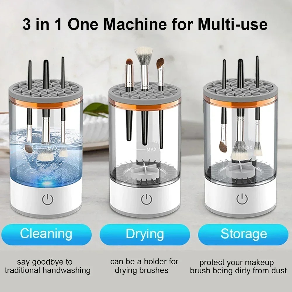 Automatic Electric Makeup Brus - Makeup Brush Set ulasan dan harga