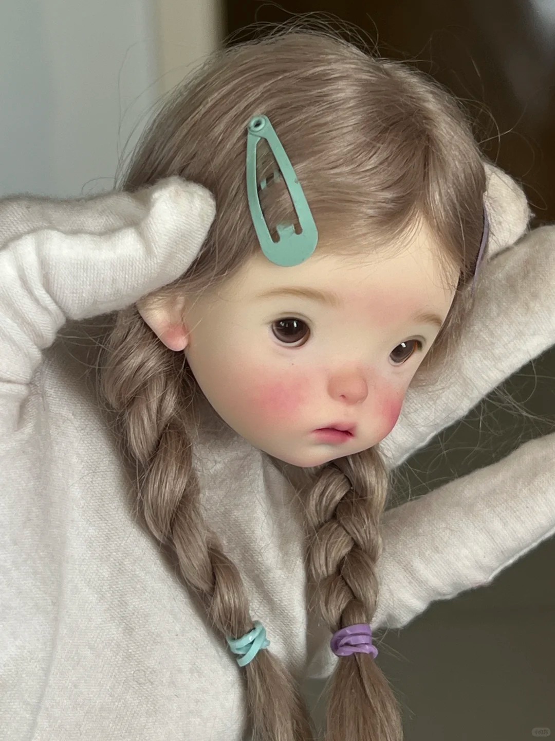 SD BJD Doll 1/6 Landoudou Head - Beauty Y Makeup ulasan dan harga