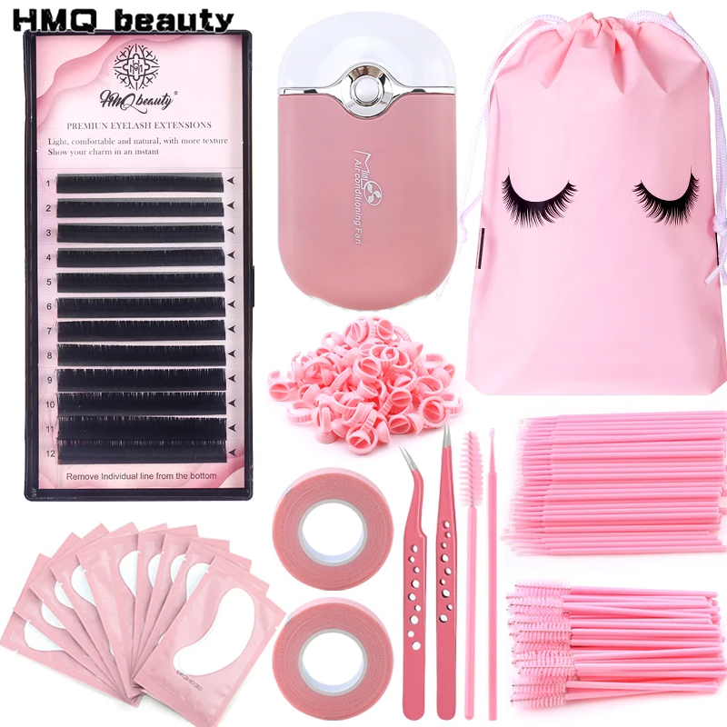 268PCS Eyelash Extensions Brus - Beauty Makeup Kit ulasan dan harga