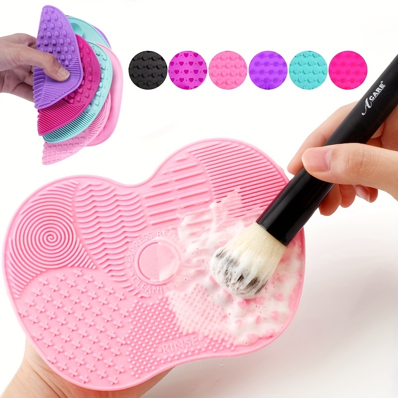 1Pc Silicone Apple-Shaped Make - Makeup Brush Set ulasan dan harga