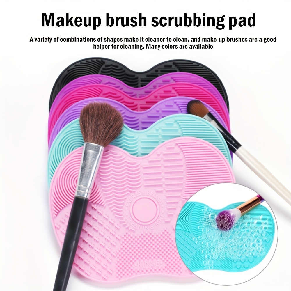 1Pc Silicone Apple-Shaped Make - Makeup Brush Set ulasan dan harga