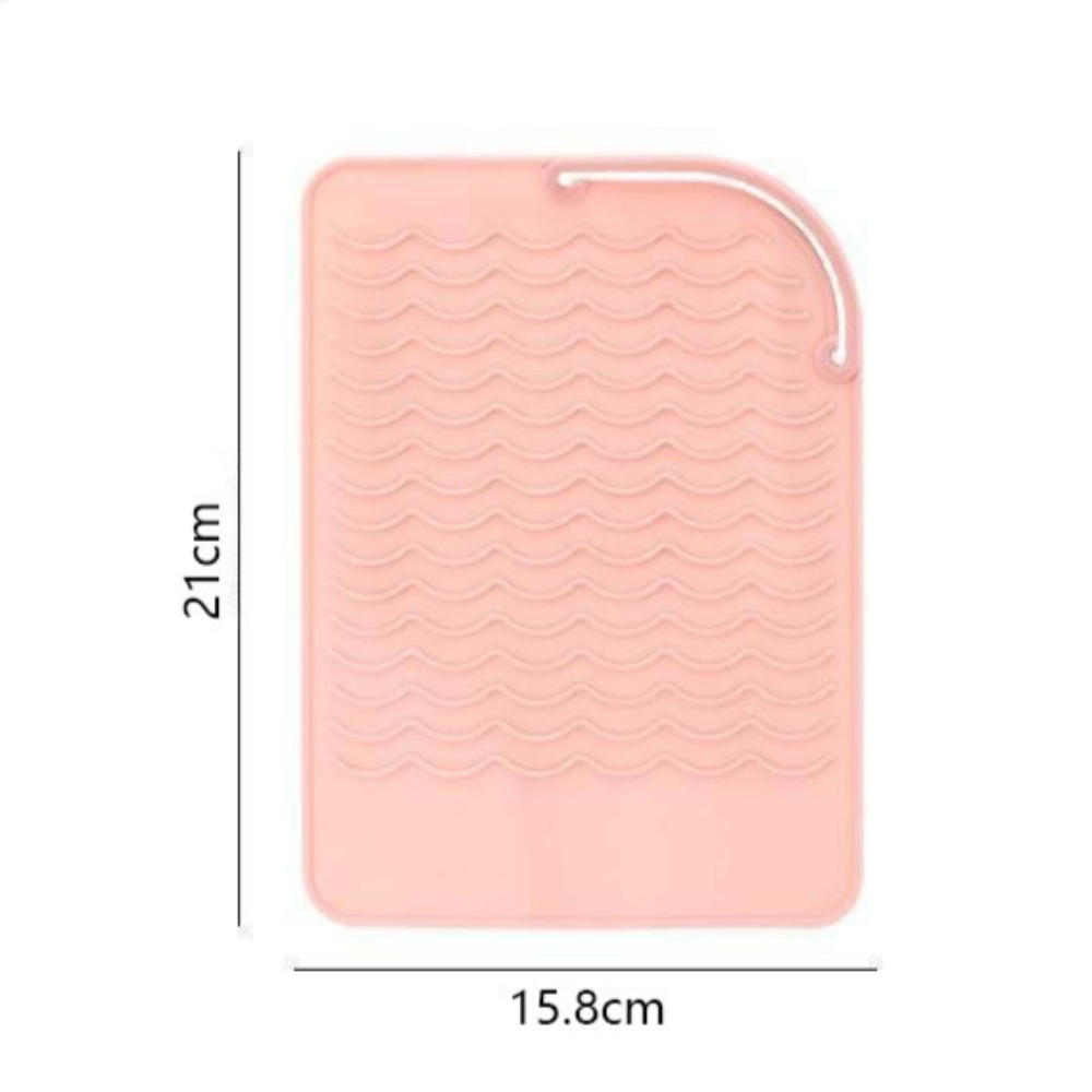 Silicone Heat Resistant Mat fo - Hair Straightener ulasan dan harga