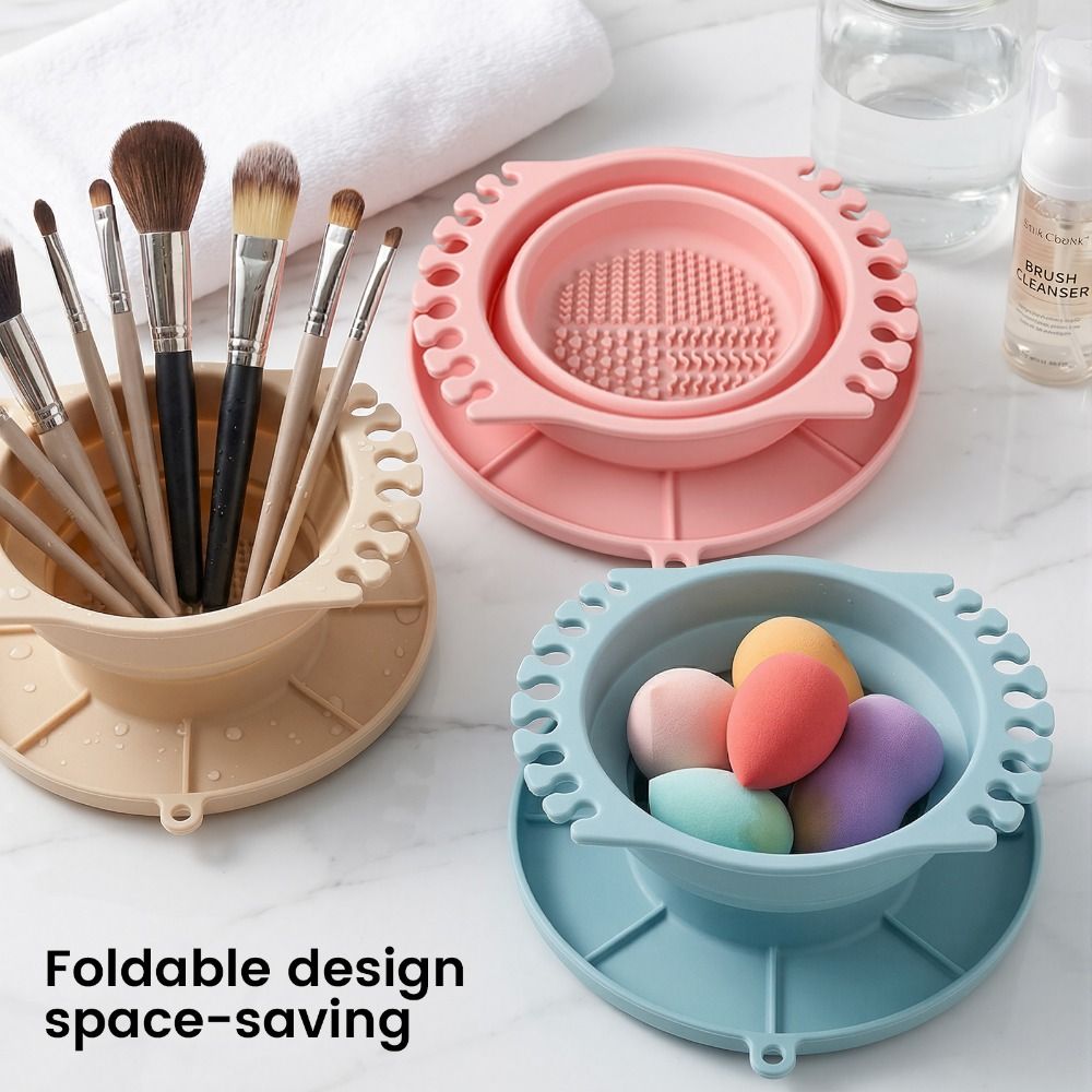 Silicone Material Makeup Brush - Makeup Brush Set ulasan dan harga