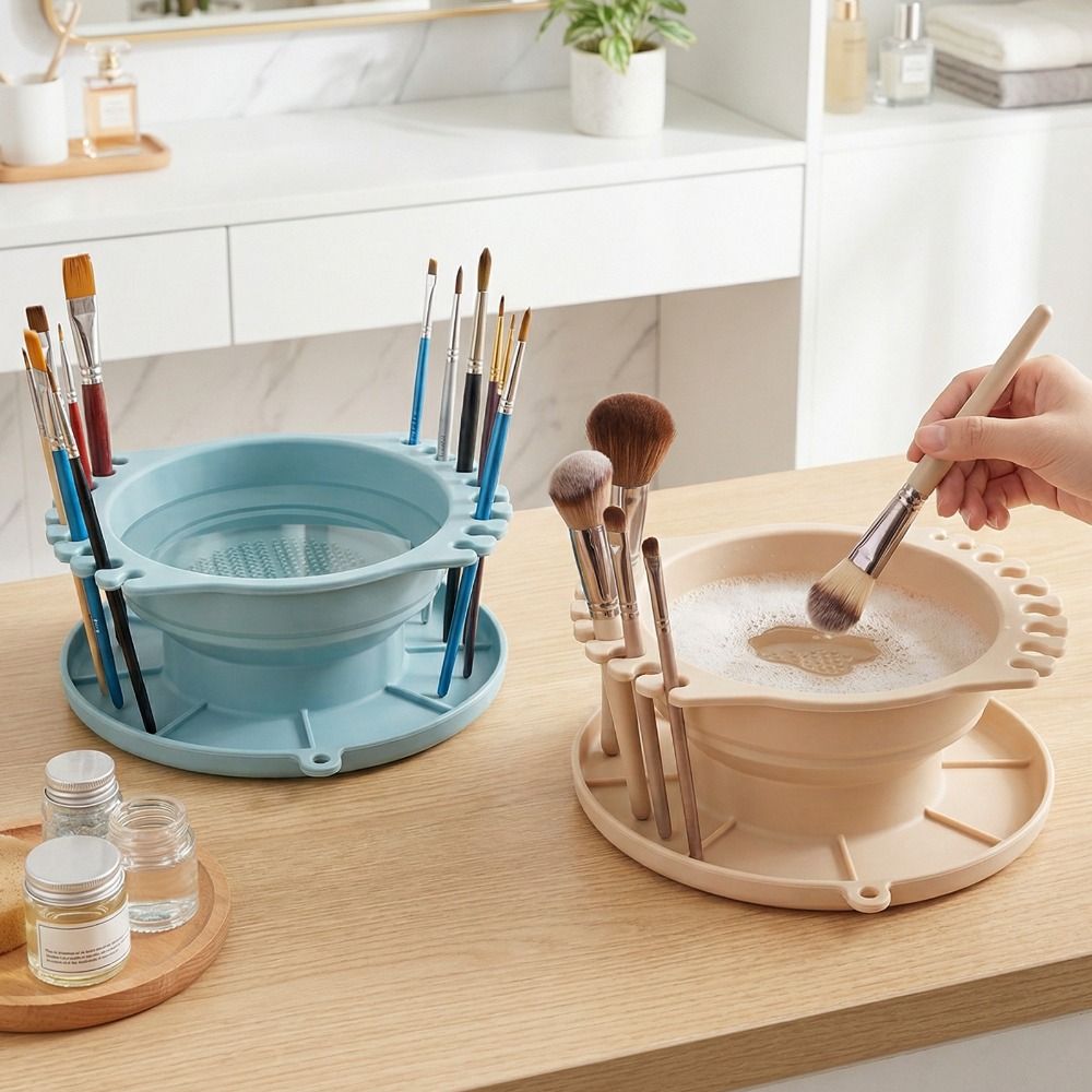 Silicone Material Makeup Brush - Makeup Brush Set ulasan dan harga