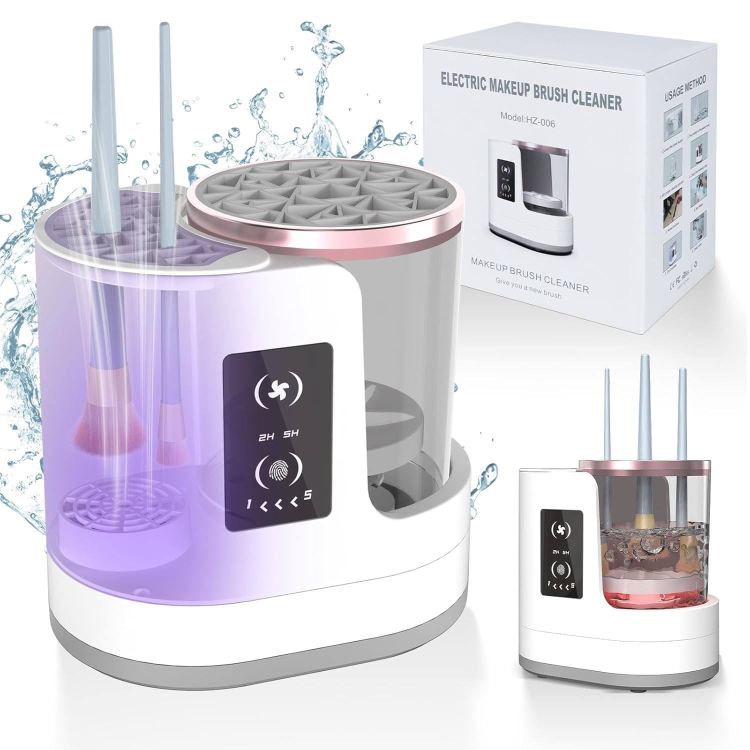 Automatic Rotating Makeup Brus - Makeup Brush Set ulasan dan harga