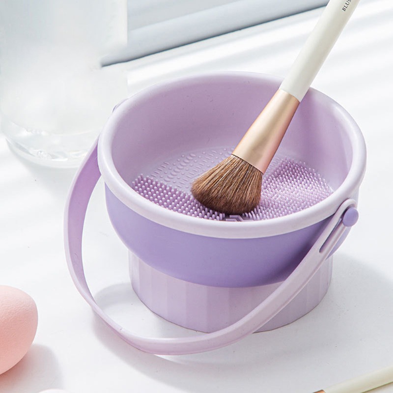 Silicone Makeup Brush Washball - Makeup Brush Set ulasan dan harga
