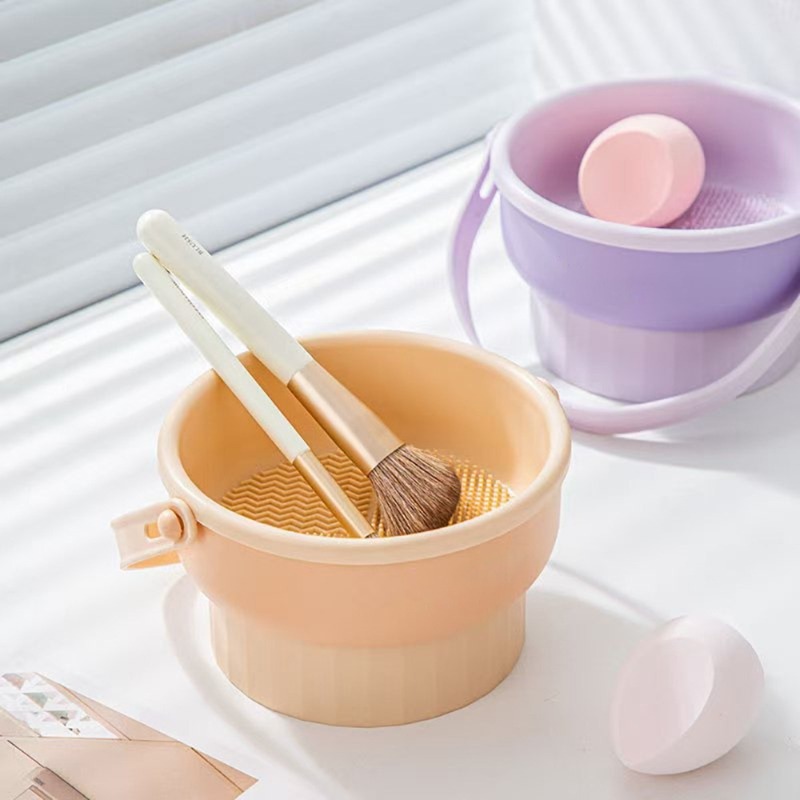 Silicone Makeup Brush Washball - Makeup Brush Set ulasan dan harga