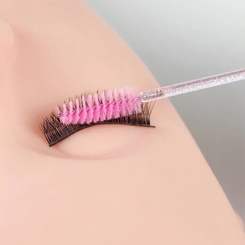 100pcs Disposable Eyelash Brus - Beauty Makeup Wholesale ulasan dan harga