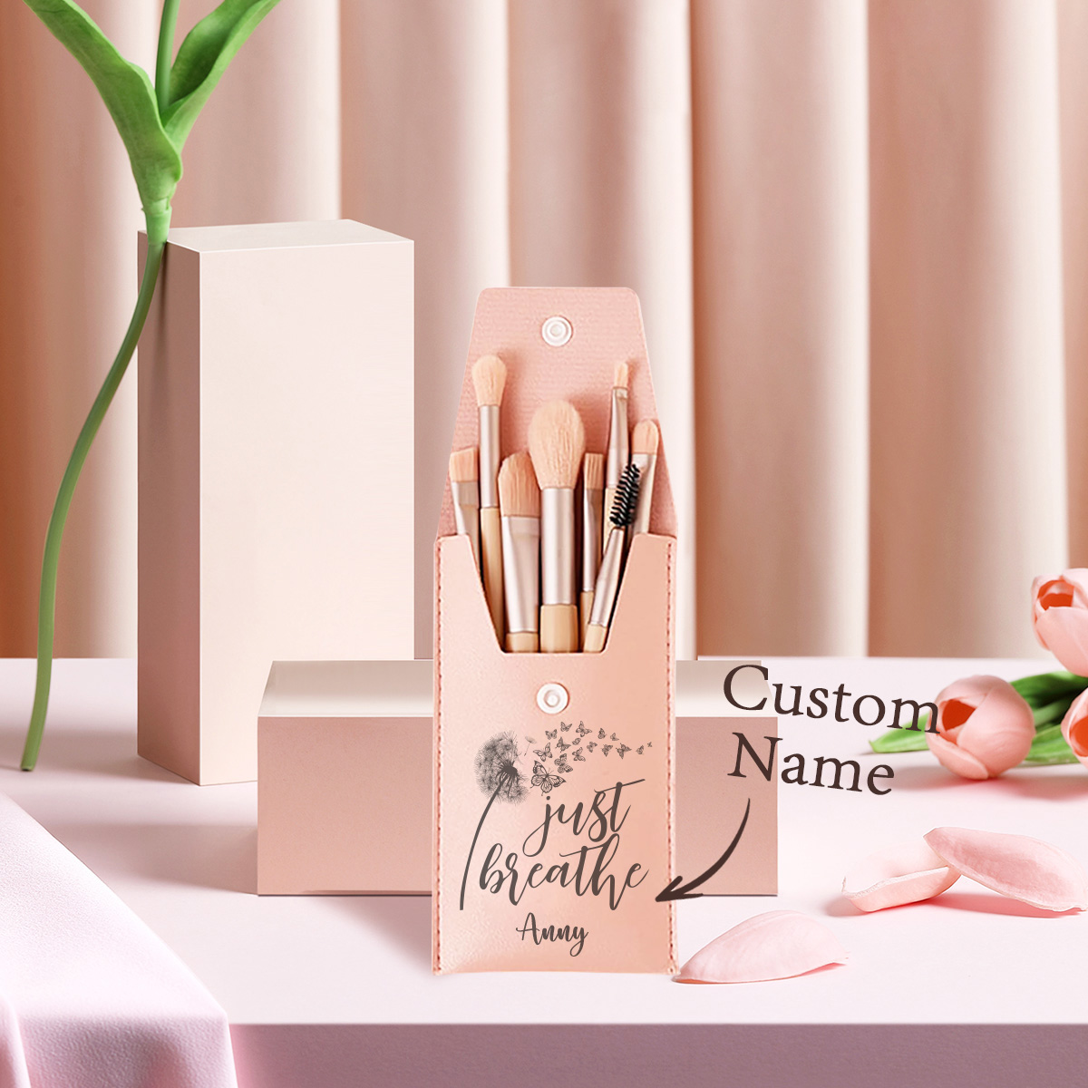 1pc Custom Name Makeup Brush,  - Makeup Beauty House ulasan dan harga