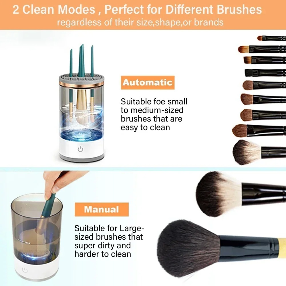 Portable USB Plug Electric Mak - Makeup Brush Set ulasan dan harga