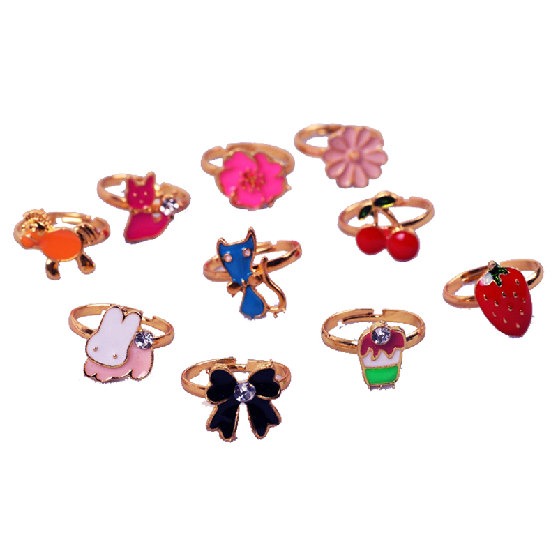 10/20 pcs Children Cute Ring A - Beauty Y Makeup ulasan dan harga