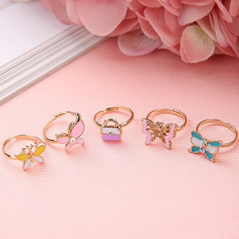 10/20 pcs Children Cute Ring A - Beauty Y Makeup ulasan dan harga