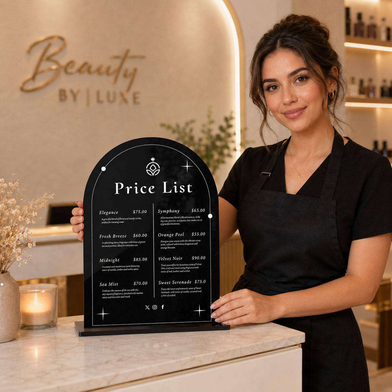 Custom Arch Acrylic Price List - Beauty Makeup List ulasan dan harga