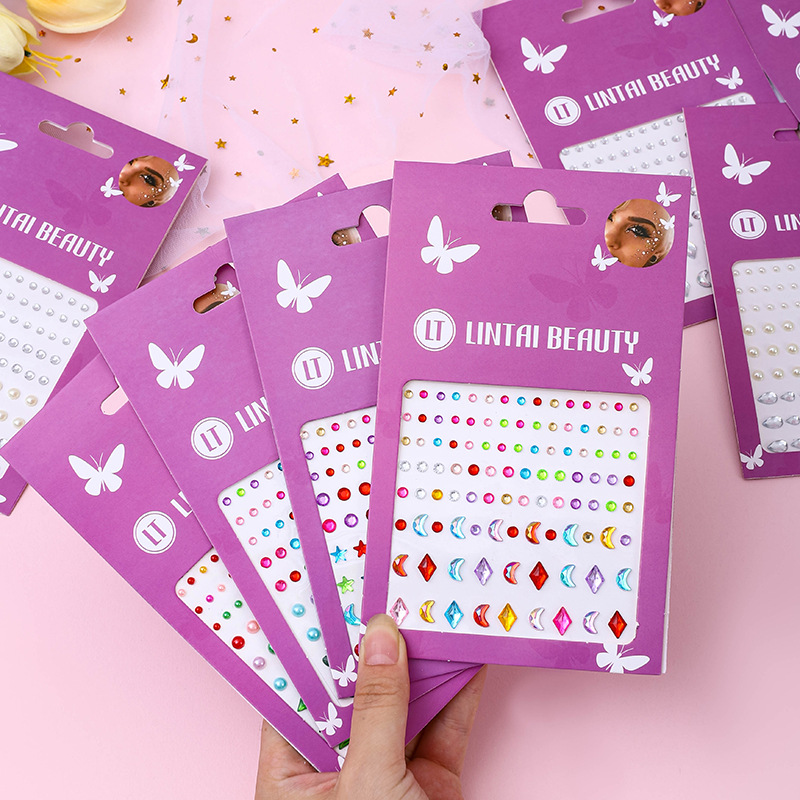 Hot Selling Face Gems Stickers - Beauty & Makeup Katia Di Paola ulasan dan harga
