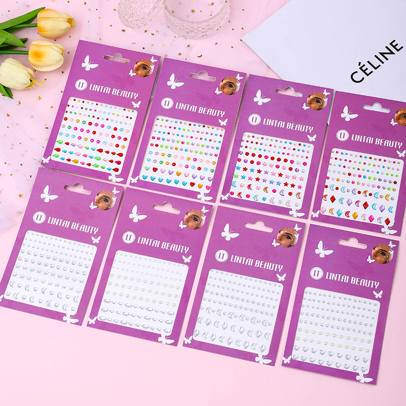 Hot Selling Face Gems Stickers - Beauty & Makeup Katia Di Paola ulasan dan harga