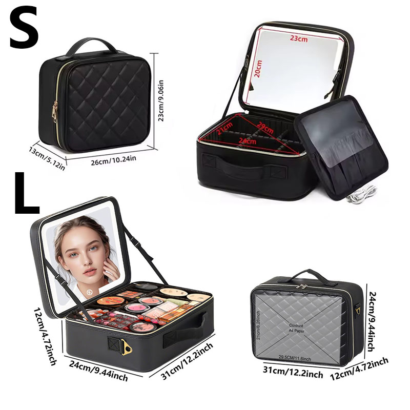 Large Size Travel Makeup Bag W - Beauty Zone Makeup ulasan dan harga