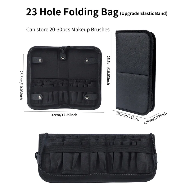 29/23 Holes Foldable Makeup Br - Beauty Makeup Kit ulasan dan harga