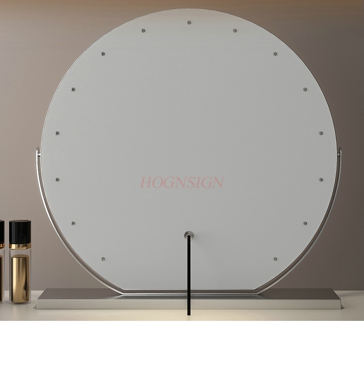 LED makeup mirror with lamp de - Makeup Master Beauty Salon ulasan dan harga