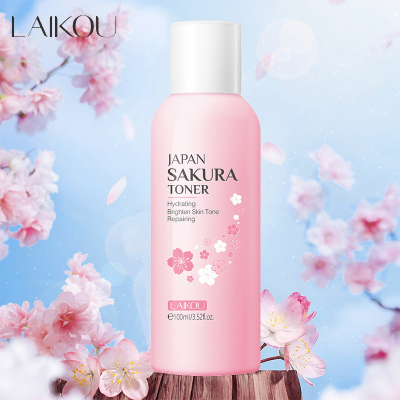 LAIKOU 8Pcs Sakura Facial Skin - Woman Beauty Makeup ulasan dan harga