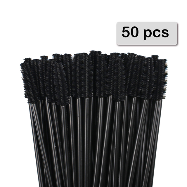 50pcs Silicone Mascara Wands A - Woman Beauty Makeup ulasan dan harga