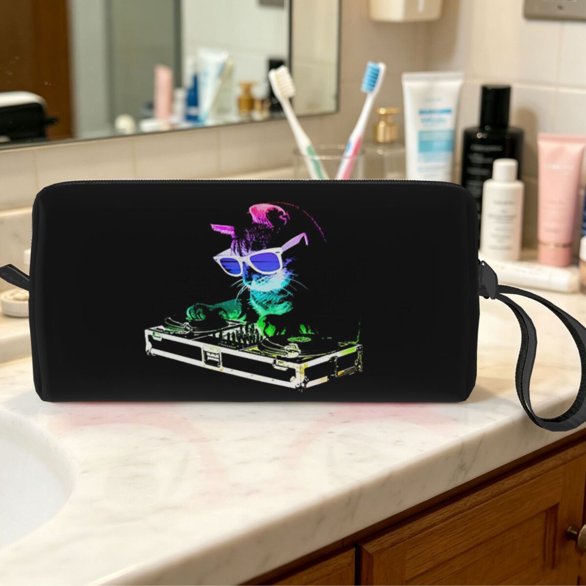 House Cat Rainbow Dj Kitty Mak - Makeup Beauty House ulasan dan harga