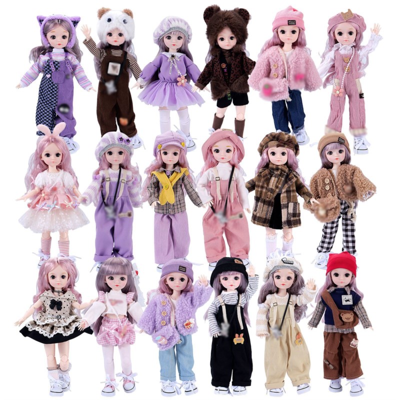 30CM Beautiful Makeup Doll Toy - Makeup Beauty House ulasan dan harga